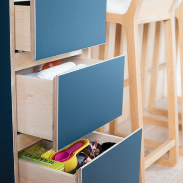 Birch Plywood Kitchen