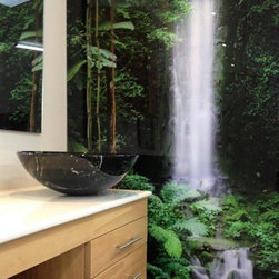 Bathroom Printed Splashbacks - Home Improvement