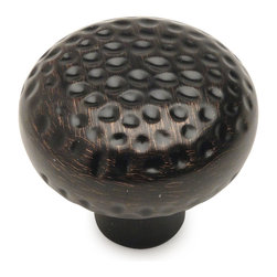 Cosmas - Cosmas 10551ORB Oil Rubbed Bronze Round Zinc Cabinet Knob, 25-PACK - Cabinet And Drawer Knobs