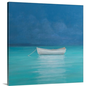 "White Boat, Kilifi 2012" Wrapped Canvas Art Print, 20"x20"x1.5"