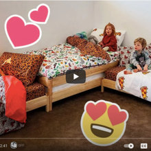kids triple bedroom