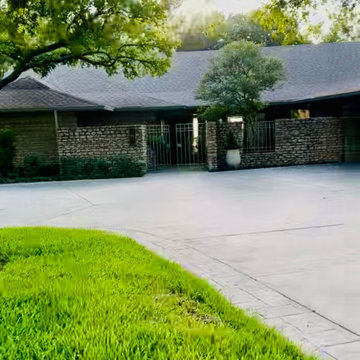 Fresh Vibes Only! Driveway Install and Greenery