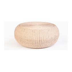 Wintons Teak Ove Ottoman(PT1) - Outdoor Lounge Furniture