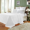 Ultra-Soft Luxury Fleece Blankets, Lightweight King, White