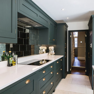 A London Town House Kitchen By Burlanes