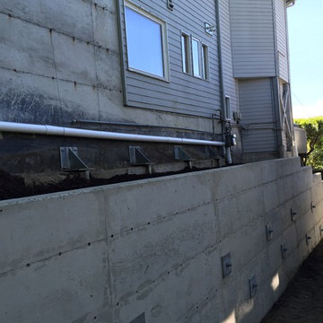 Hillside Retaining Wall
