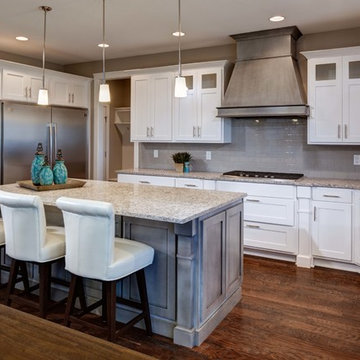 White & Gray Kitchen