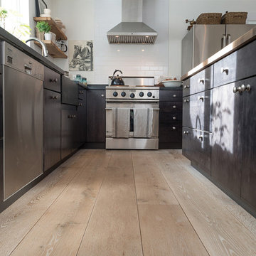 Custom Rustic White Oak Floors