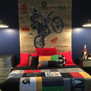 Rustic Motor Cross Room