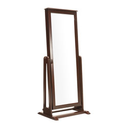 Larissa Cheval Mirror w/ Jewelry Storage - Floor Mirrors