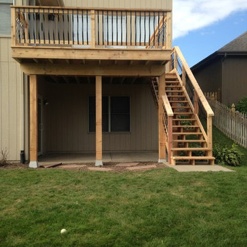 Beautiful Cedar Deck