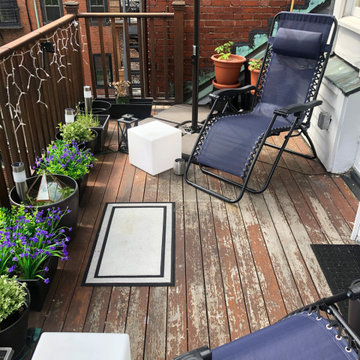 Deck refinishing