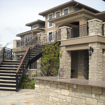 Chalet Thin Stone Veneer Residence
