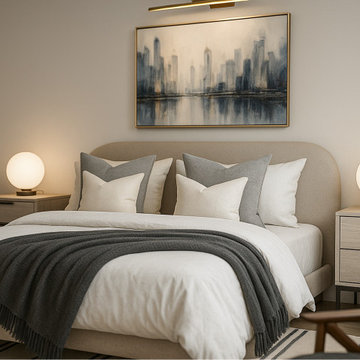 Modern Condo Redesign, Oakville, Ontario