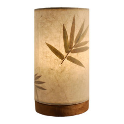 Paper Cylinder Mini Lamp | 646 A - Table Lamps