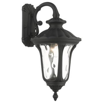 Livex Lighting 7851 Oxford 16" Tall Outdoor Wall Sconce - Textured Black