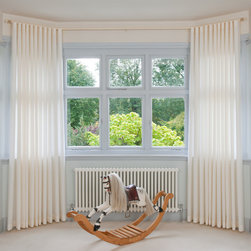 Silent Gliss Curved Curtain Poles - カーテン