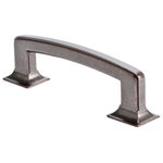 Berenson - Berenson Cabinet Pull 4.81x0.38"x1.38", Weathered Verona Bronze - Enhance your cabinetry with Advantage Plus decorative cabinet hardware. These cabinet knobs, pulls, and handles have been carefully refined into a complete offering of the most sought after styles and finishes. The advantage of this series of decorative hardware is the convenient selection of quality designs at an affordable price.