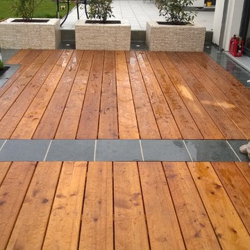 Holzterrasse