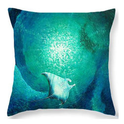 Manta Ray - Decorative Pillows