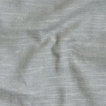 Dusty Blue Linen Fabric By The Yard, 5 Yards For Curtain, Dress Wholesale