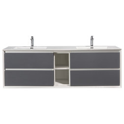 Contemporary Bathroom Vanities And Sink Consoles by Homesquare