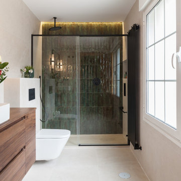 Reforma de un baño contemporáneo y elegante