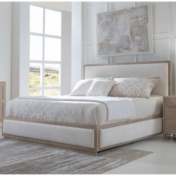 Bodhi Queen Bed with Upholstered Side Rails