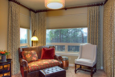 Inspiration for an eclectic living room remodel in Denver