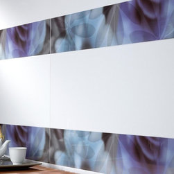 moderno elegance: color de flor 6"x36" - Tile