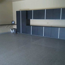 Powter Coat Garage Cabinets