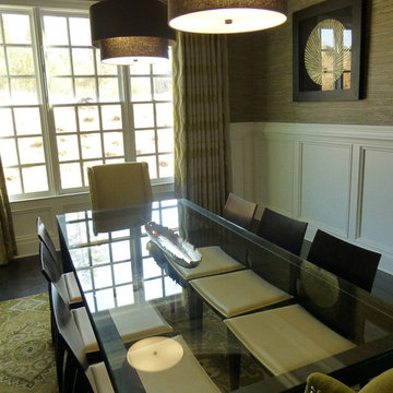 Contemporary Dining Room, Lake Haven, Milton GA