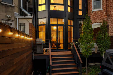 This is an example of a transitional exterior in DC Metro.