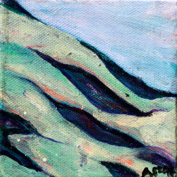 Hill Shadows 2 - Paintings