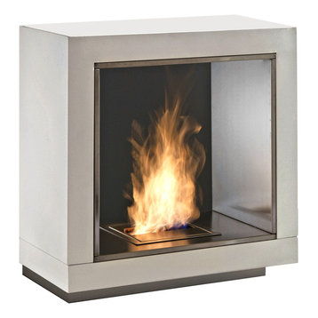 Kubo Two-Sided Bioethanol Fireplace