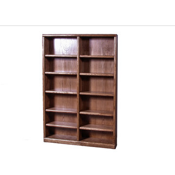 Bullnose Bookcase, White Alder