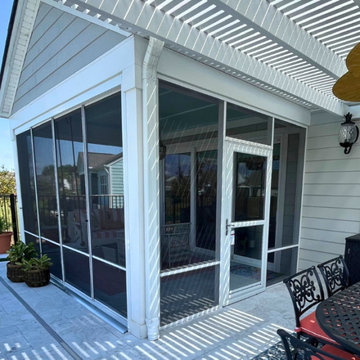 Screened-In Porch with Pergola – Summerville, SC
