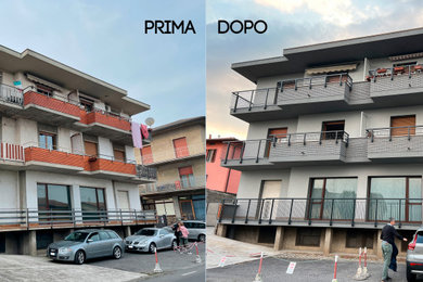 Immagine della facciata di una casa moderna