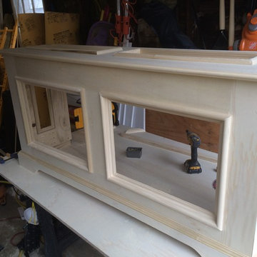 Custom built radiator covers