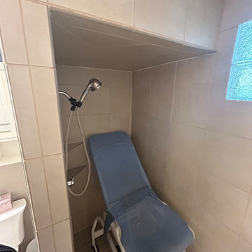 Accessible Bathroom Remodel | Walk-In Shower Conversion