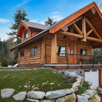 McFeely Drive Log Home Design