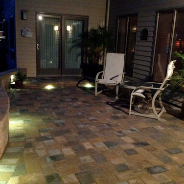 Custom Patio with Pergola, Outdoor Grill