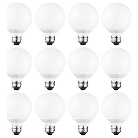 TORCHSTAR G25 Globe led Bulb Dimmable 5W, 5000K Daylight, 12-Pack