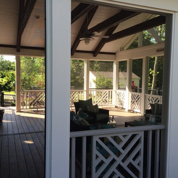 Pasadena MD Deck, Patios, Fire Pit and Sunroom