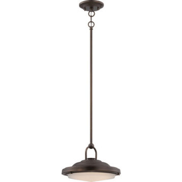 Nuvo Lighting 62/171 Sawyer 1 Light LED Pendant - Antique Brass