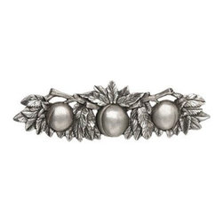 Inviting Home Inc. - Peach Pull, Brilliant Pewter - Cabinet And Drawer Handle Pulls