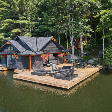 Sucker Bay, Boathouse.