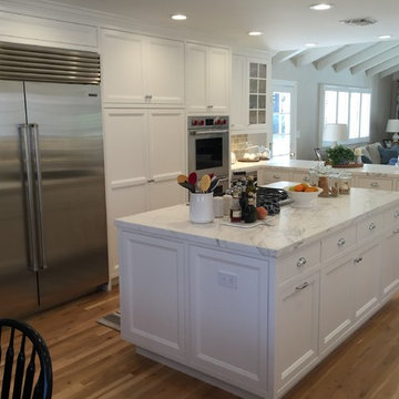 Beaded Face Frame Inset Doors Kitchen