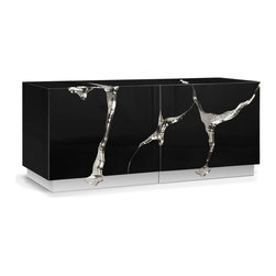 LAPIAZ BLACK SILVER Sideboard - Accent Chests And Cabinets