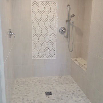 Luxurious Curbless Shower by Wardson Construction
